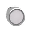 ZB4BK1513 – Harmony XB4, Illuminated selector switch head, metal, white, Ø22, integral LED, 3 positions, spring return to center Schneider Electric