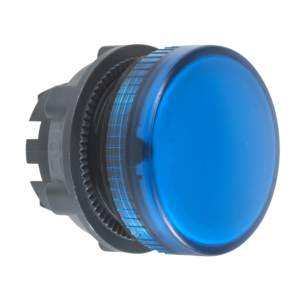 ZB5AV04 – Harmony XB5, Pilot light head, metal, red, Ø22, plain lens for BA9s bulb Schneider Electric