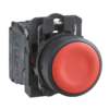 XA2EA61 – round blue push-button Ø 22 – flush spring return – 1NO Schneider Electric