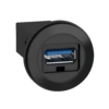 ZB5FD39 – Head for selector switch, Harmony XB5, flush mounted black knurled knob 3 pos stay put Schneider Electric