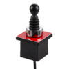 ZB5FD49 – Head for selector switch, Harmony XB5, flush mounted black knurled knob 2 pos return r to l Schneider Electric