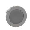 ZB4FA5 – Harmony XB4, Flush mounted push button head, metal, yellow, Ø30, spring return, unmarked Schneider Electric