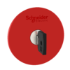 ZB4FA8 – Head for non illuminated push button, Harmony XB4, flush mounted grey flush caps pushbutton Schneider Electric