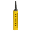 XACB02 – Harmony XAC, Empty pendant control station, plastic, yellow, 2 cut-outs, for cable Ø 10…22 mm Schneider Electric