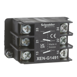 XACA481 – Harmony XAC, Pendant control station, plastic, yellow, 4 push buttons Schneider Electric