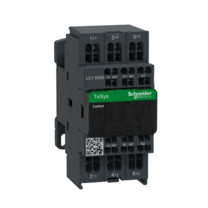 LC1D093BD – TeSys D contactor – 3P(3 NO) – AC-3 – <= 440 V 9 A – 24 V DC coil Schneider Electric