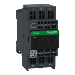 LC1D115V7 – TeSys D contactor – 3P(3 NO) – AC-3 – <= 440 V 12 A – 400 V AC 50/60 Hz coil Schneider Electric