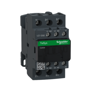 LC1D32P7 – TeSys D contactor, 3P(3 NO), AC-3, <= 440 V 32 A, 230 VAC 50/60 Hz coil Schneider Electric