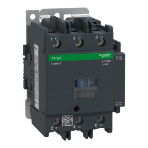 LC1D80Q7 – TeSys D contactor – 3P(3 NO) – AC-3 – <= 440 V 80 A – 380 V AC 50/60 Hz coil Schneider Electric