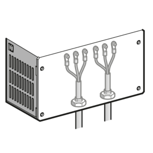 VW3A31814 – kit for UL type 1 conformity – mounted under variable speed drive Schneider Electric