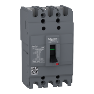 EZC100H3063 – Circuit Breaker Easypact, EZC100H, TMD, 63 A, 3 poles 3d Schneider Electric