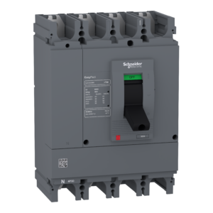 EZC630N4500N – circuit breaker Easypact EZC630N – TMD – 500 A – 4 poles 3d Schneider Electric