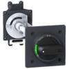 EZEROTDS – Rotary handle – for EZC250,EZCV250 – black handle black front plate – direct mtg Schneider Electric
