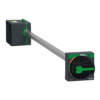 LV426935 – side rotary handle, ComPact NSXm, black handle, shaft length 45 to 480 mm, IP54 Schneider Electric