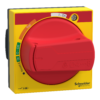 LV426998T – Universal handle for rotary handle, ComPacT NSXm, red handle on yellow front, IP54 Schneider Electric