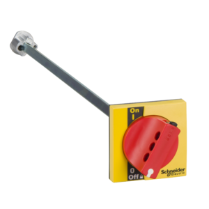 LV428941 – extended rotary handle for front control, Compact INS40 to INS60, IP55, IK08, black handle Schneider Electric