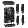 LV432540 – plug-in kit, ComPact NSX 400/630 with Vigi add-on module, 3 poles Schneider Electric