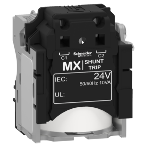 LV429382 – MX shunt release, ComPacT NSX, rated voltage 12 VDC, screwless spring terminal connections Schneider Electric