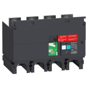 LV429496 – Earth-leakage VigiPacT add-on protection module, ComPacT NSX 250, 440 VAC to 550 VAC, 30 mA to 30 A, 3 poles, SA Schneider Electric