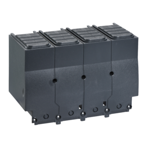 LV432595 – long terminal shield for spreaders, ComPact NSX400/630, pitch 52.5 mm, IP40, 3 poles Schneider Electric