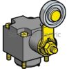 ZCKD34 – Limit switch head, Limit switches XC Standard, ZCKD, steel ball bearing mounted roller lever Telemecanique