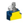 XCKML121H29 – Limit switch, Limit switches XC Standard, XCKML, thermoplastic plastic roller lever plunger, 2x(1NC+1NO), snap, M20 Telemecanique Sensors
