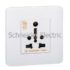 E84426_16IS_WE – Global socket with shutter, ZENcole, 16A, 1 gang, White Schneider Electric