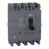 EZC630N4400N – circuit breaker Easypact EZC630N – TMD – 400 A – 4 poles 3d Schneider Electric