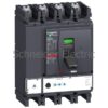 LV432696 – circuit breaker ComPact NSX400H, 70 kA at 415 VAC, MicroLogic 2.3 trip unit 400 A, 4 poles 4d Schneider Electric