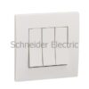 KB33_WE_G2 – Vivace 16AX 250V 3gang 2Way Switch,White Schneider Electric