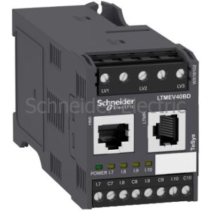 LTMEV40BD – Motor Management, TeSys T, motor controller, extension module, 4 inputs, for LTMR controller, 24 VDC Schneider Electric