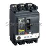 LV429777 – circuit breaker ComPact NSX100B, 25 kA at 415 VAC, MicroLogic 2.2 trip unit 40 A, 3 poles 3d Schneider Electric