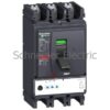 LV432776 – circuit breaker ComPact NSX400N, 50 kA at 415 VAC, MicroLogic 2.3 M trip unit 320 A, 3 poles 3d Schneider Electric