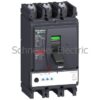 LV432977 – circuit breaker ComPact NSX630H, 70 kA at 415 VAC, MicroLogic 2.3 M trip unit 500 A, 3 poles 3d Schneider Electric