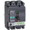LV433309 – circuit breaker ComPact NSX100HB1, 75 kA at 690 VAC, MicroLogic 5.2 E trip unit 100 A, 3 poles 3d Schneider Electric