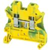 NSYTRV42PE – SCREW TERMINAL, PROTECTIVE EARTH, 2 POINTS, 4MM², GREEN-YELLOW Schneider Electric