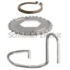 XY2CZ918 – Telemecanique Emergency stop rope pull switches XY2C, mounting kit, spring notched washer circlip Telemecanique