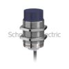 XS230BLPAL2 – Inductive proximity sensors XS, inductive sensor XS2 M30, L57mm, brass, Sn15mm, 12…24 VDC, cable 2 m Telemecanique Sensors