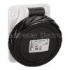 PKF16F744 – PratiKa socket – screw – angled – 16A – 3P + E – 480…500 V AC – panel Schneider Electric