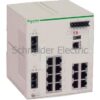 TCSESM163F2CU0 – ConneXium Managed Switch, 14 ports for copper and 2 ports for fiber optic multimode Schneider Electric