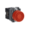 Push button booted green 1 NC
