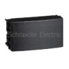 ZZA_40MB1.0MBK – Standard blank module (1 module wide) – black Schneider Electric