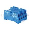 9027SMA 11 PIN SUR/RAIL MNT SQ REL SOCKET EM