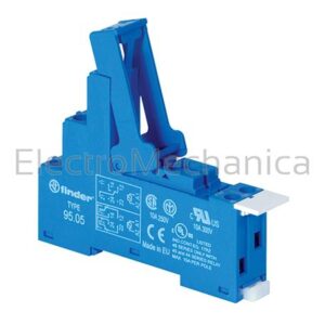 95P5SPA 40 SERIES SUR/RAIL MNT REL SOCKET EM