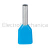 5653 2×0.75mm2 BLU INS FERRULE (100) EM