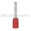 5738 1mm2 RED INS FERRULE 10mm (100) EM