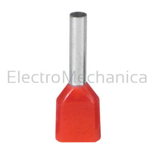 5722 2x1mm2 RED INS FERRULE (100) EM