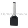 5770 2×1.5mm2 BLK INS FERRULE (100) EM