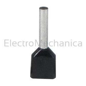 5770 2×1.5mm2 BLK INS FERRULE (100) EM