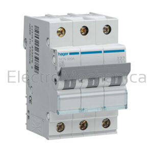 6A 3P 25KA C-CURVE MCB NRN306